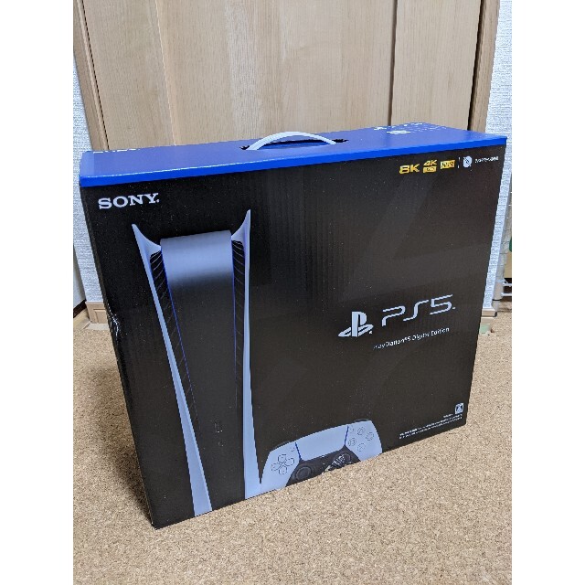 新品未開封 PlayStation5 デジタルエディション 箱ダメージあり