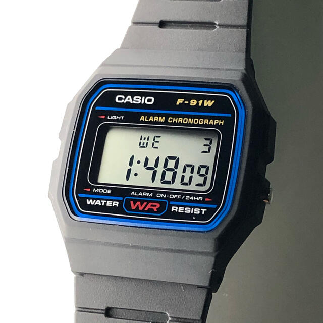 CASIO(カシオ)のCASIO F-91W-1JF チープカシオ 未使用新品 メンズの時計(腕時計(デジタル))の商品写真