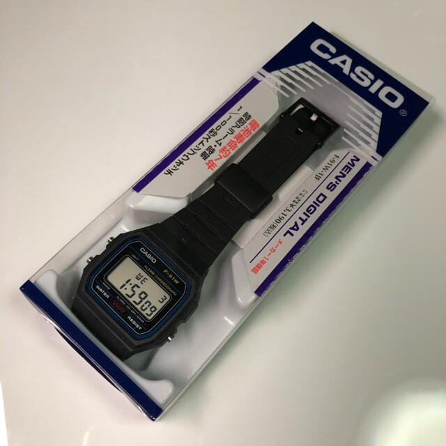 CASIO(カシオ)のCASIO F-91W-1JF チープカシオ 未使用新品 メンズの時計(腕時計(デジタル))の商品写真