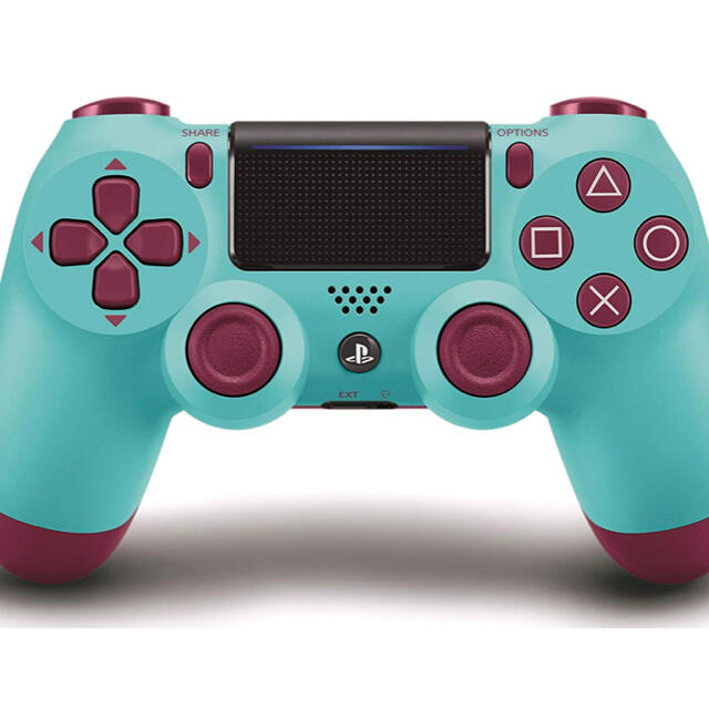 PS4 コントローラー ゲオ 限定 GEO ベリーブルー Berry Blue