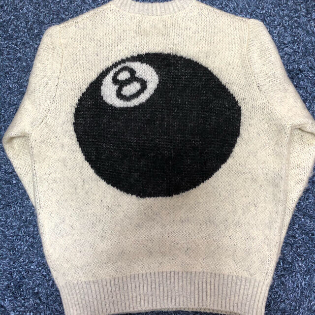 STUSSY ステューシー 8BALL エイトボール モヘア S