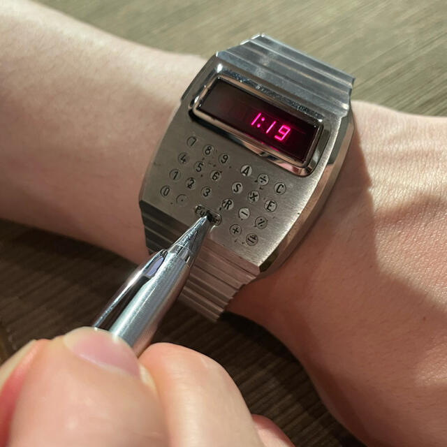 Pulsar Time Computer calculator - 時計 Pulsar Time Computer calculator - 時計