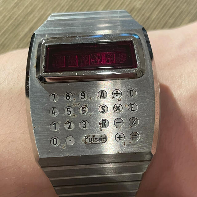 PULSAR(パルサー)のPulsar Time Computer calculator メンズの時計(腕時計(アナログ))の商品写真