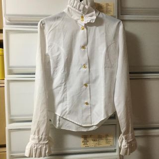 Vivienne Westwood 変形L/Sフリルシャツ twispwa.com