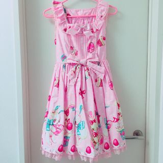 アンジェリックプリティー(Angelic Pretty)のお取り置き中 リリカルバニー JSK (ひざ丈ワンピース)