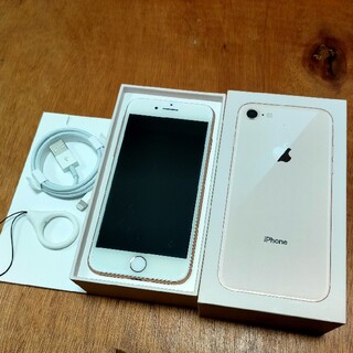 アイフォーン(iPhone)のiphone8 64gb ピンクゴールド(スマートフォン本体)