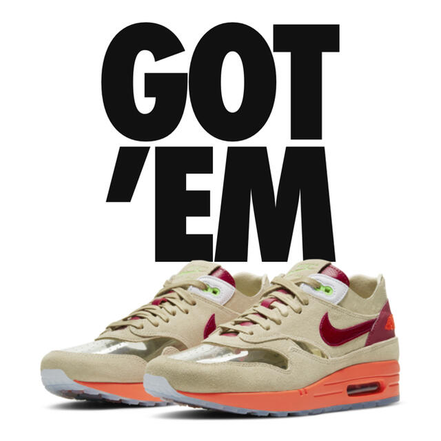 CLOT × NIKE AIR MAX 1 新品未使用 27.5cm