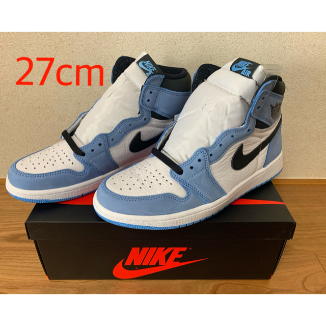 NIKE JORDAN 1 university blue 27cm