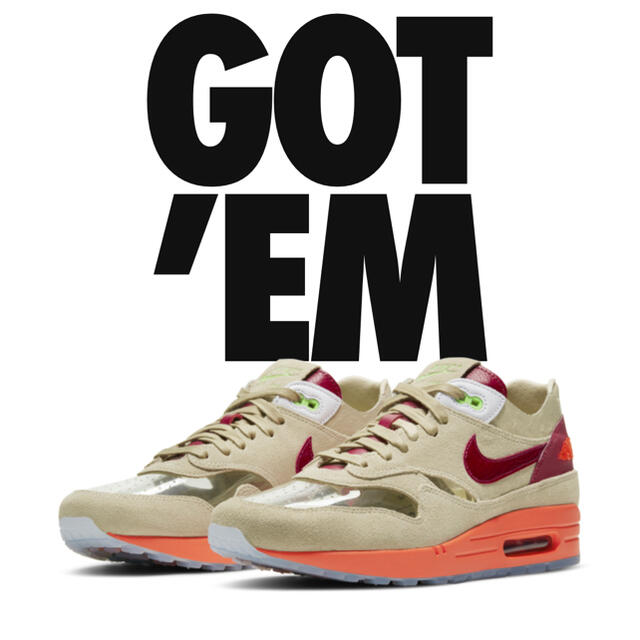 NIKE ナイキ　クロット　nike air max 1 clot