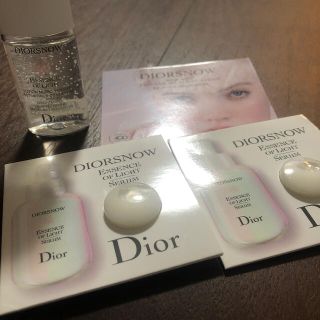 ディオール(Dior)のDior snow essence of light サンプルセット(化粧水/ローション)