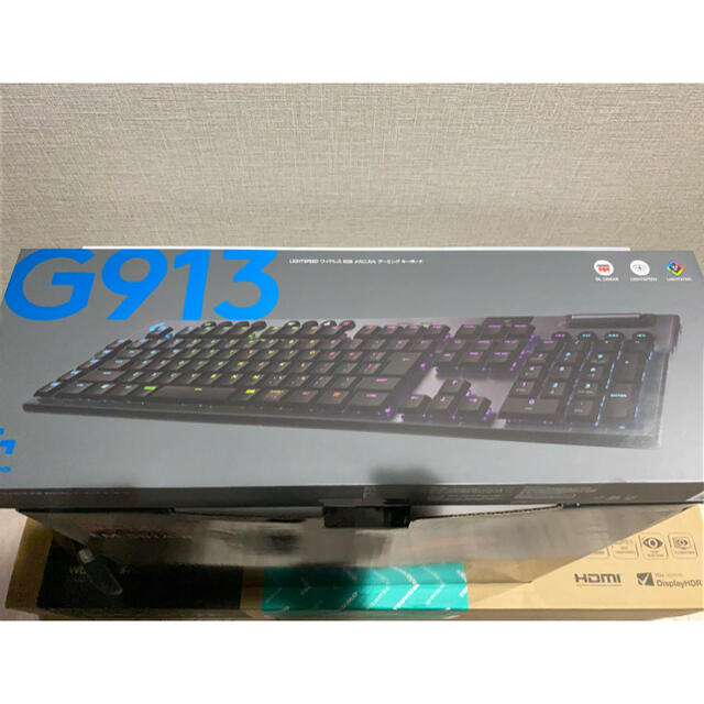 ロジクール G913 リニア（赤軸）ゲーミングキーボードのサムネイル