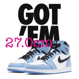 ナイキ(NIKE)のNIKE air jordan 1 high og 27.0(スニーカー)