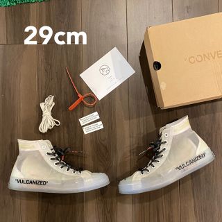 コンバース(CONVERSE)のoff-white Nike Chuck converse hi 29cm (スニーカー)