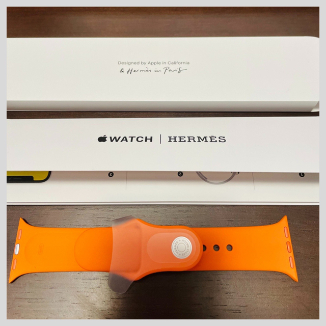 新品未使用Apple Watch HERMESエルメススポーツバンドラバーバンド