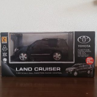 ラジコン　LAND CRUISER　ランドクルーザー　黒(ホビーラジコン)