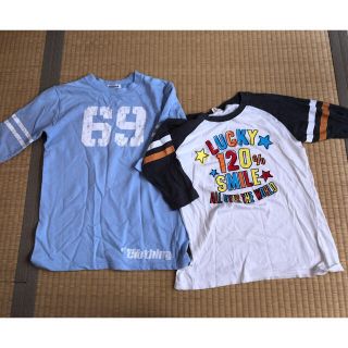 スキップランド(Skip Land)の7分袖　Tシャツ　2枚(Tシャツ/カットソー)