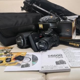 ニコン(Nikon)のD5500 18-55 VR Ⅱ Kit　+　TAMRON A005N Ⅱ(ミラーレス一眼)