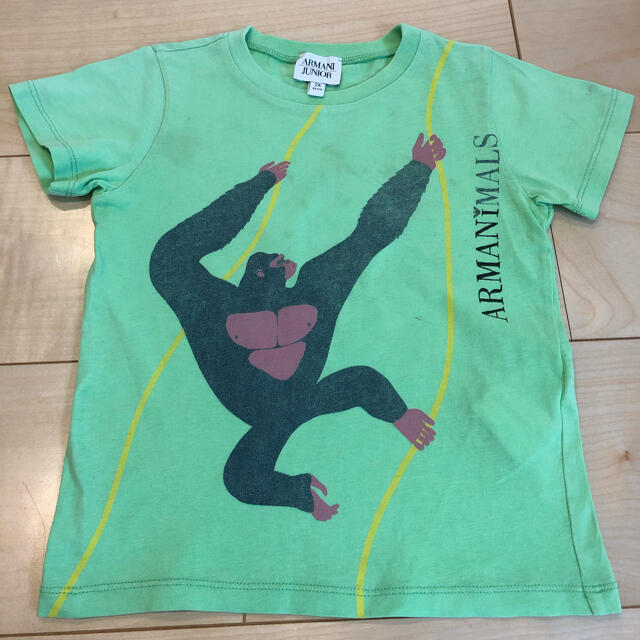 ARMANI JUNIOR(アルマーニ ジュニア)のキッズ　ARMANI JUNIOR Tシャツ　94cm キッズ/ベビー/マタニティのキッズ服男の子用(90cm~)(Tシャツ/カットソー)の商品写真