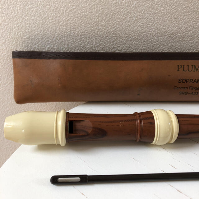 PLUMA ソプラノリコーダー　SRG-422 楽器の管楽器(リコーダー)の商品写真