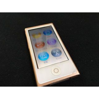 アップル(Apple)のApple iPod nano 第7世代 16GB ゴールド(ポータブルプレーヤー)