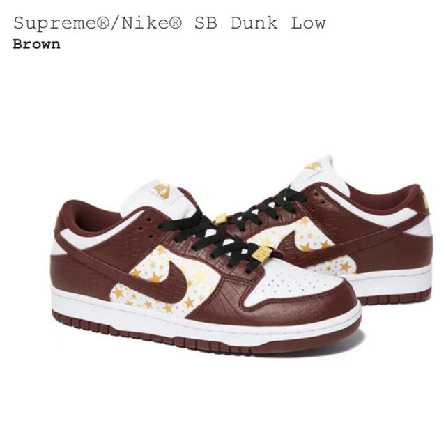 Supreme(シュプリーム)のSupreme Nike dunk sb low us10 28 ダンク メンズの靴/シューズ(スニーカー)の商品写真