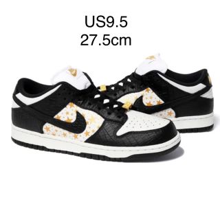 シュプリーム(Supreme)の【27.5】Supreme Nike SB dunk low black新品(スニーカー)