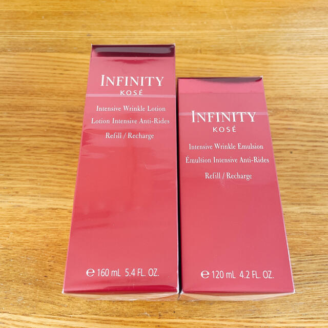Infinity(インフィニティ)のKOSE インフィニティローション　エマルジョン　セット コスメ/美容のスキンケア/基礎化粧品(化粧水/ローション)の商品写真