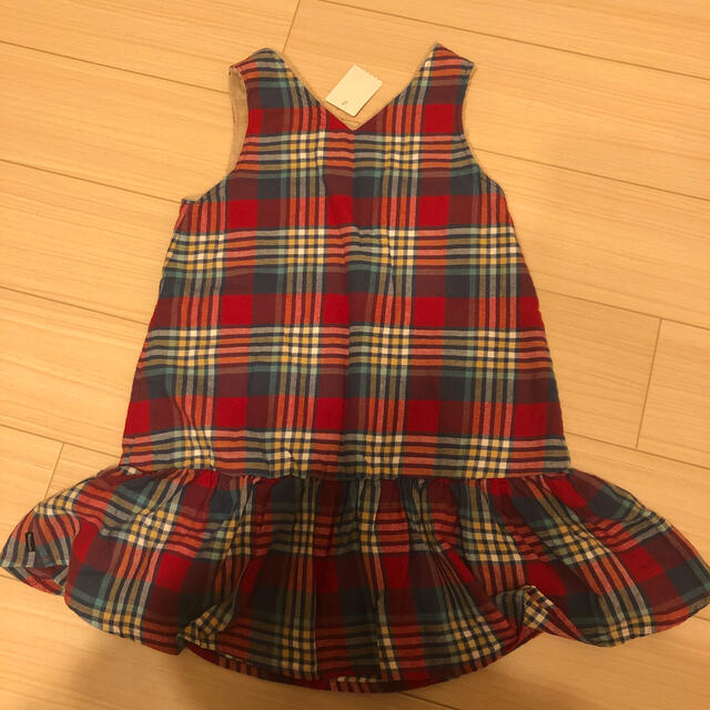 mou jon jon(ムージョンジョン)の新品⭐︎ムージョンジョン⭐︎ワンピース140cm キッズ/ベビー/マタニティのキッズ服女の子用(90cm~)(ワンピース)の商品写真