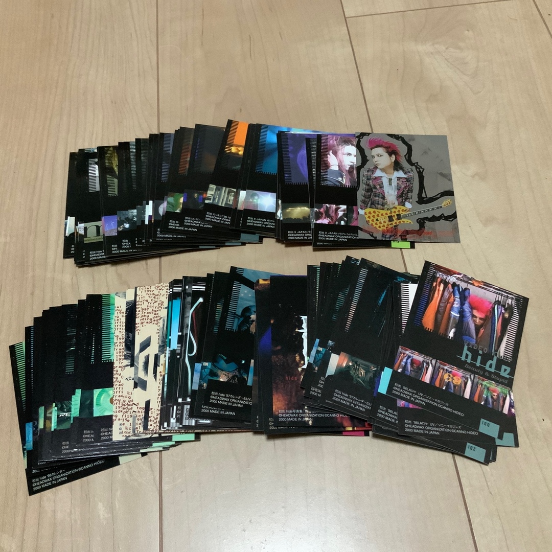 xjapan hide トレーディングカード エンタメ/ホビーのタレントグッズ(ミュージシャン)の商品写真