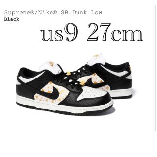 シュプリーム(Supreme)のSUPREME × NIKE SB DUNK LOW OG QS(スニーカー)