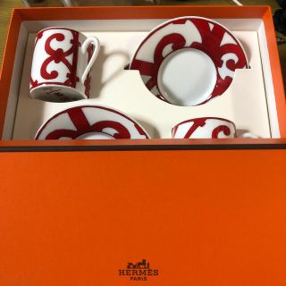 エルメス(Hermes)のHERMES カップ&ソーサー(グラス/カップ)