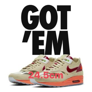 ナイキ(NIKE)のNIKE AIR MAX1 CLOT 24.5cm(スニーカー)