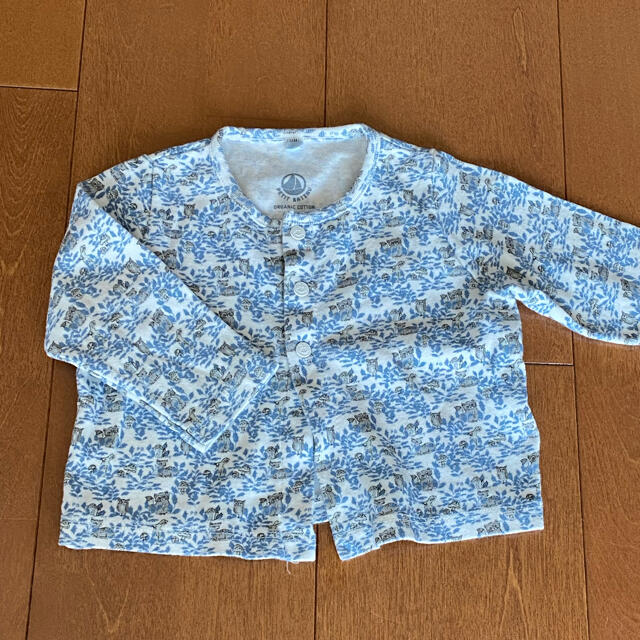 PETIT BATEAU(プチバトー)のwill712さま専用！プチバトー　セットアップ　67センチ キッズ/ベビー/マタニティのベビー服(~85cm)(ロンパース)の商品写真