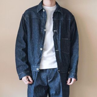 22AW COMOLI コモリ デニム ジャケット BLACK サイズ1