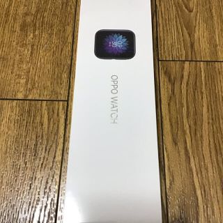 オッポ(OPPO)のOPPO Watch 41mm ブラック OW19W6BK(腕時計(デジタル))