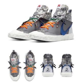 ナイキ(NIKE)のNike × READYMADE Blazer MID FF限定カラー　28cm(スニーカー)