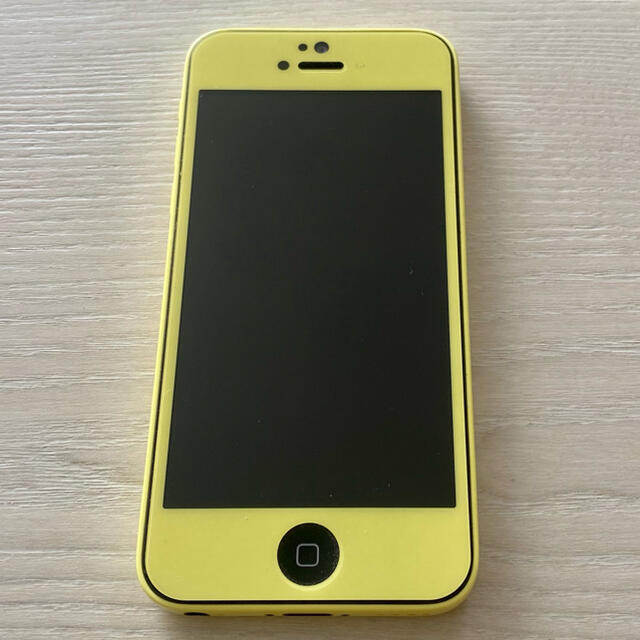 Apple - au iPhone 5c 32GB イエロー MF150J/A Appleの通販 by