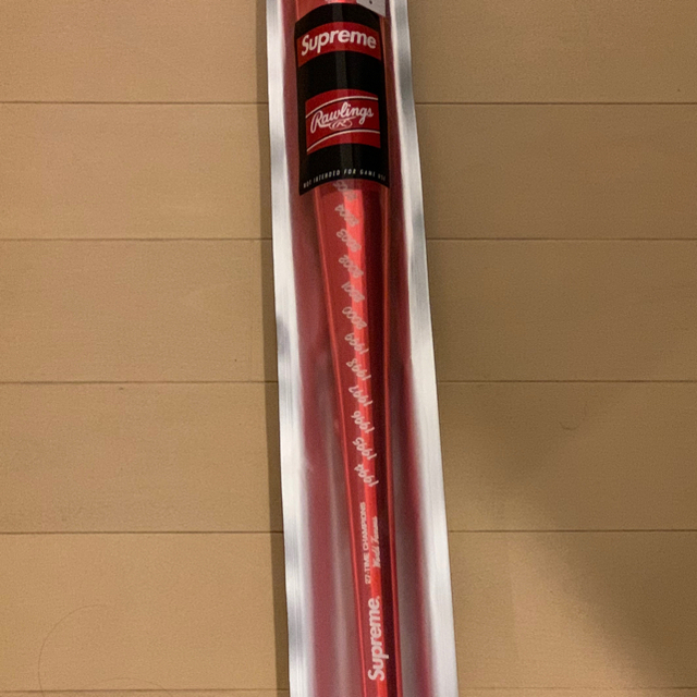 Supreme(シュプリーム)のSupreme Rawlings  Wood Baseball Bat red スポーツ/アウトドアの野球(バット)の商品写真