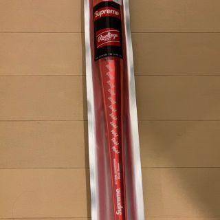 シュプリーム(Supreme)のSupreme Rawlings  Wood Baseball Bat red(バット)