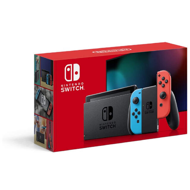 新型 NINTENDO 任天堂 スイッチ Switch ネオン 動作確認済-