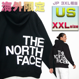 ザノースフェイス(THE NORTH FACE)のUS XXL【海外限定】激レア　ノースフェイス プルオーバー　フーディーパーカー(パーカー)