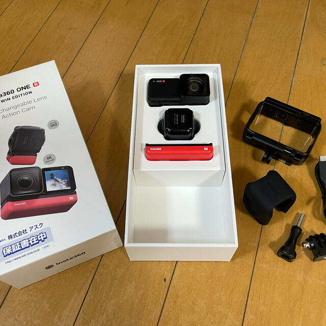 【テレビで話題】 insta360 ONE R TWIN EDITION ビデオカメラ