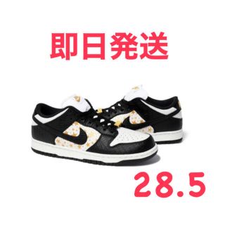 シュプリーム(Supreme)の【即日発送】supreme ダンク　黒　28.5(スニーカー)