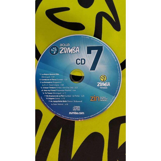 Zumba(ズンバ)のAQUAZUMBA7　アクアズンバ　ZUMBA　ズンバ　CD　DVD エンタメ/ホビーのDVD/ブルーレイ(スポーツ/フィットネス)の商品写真