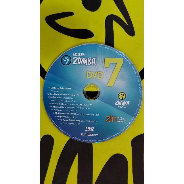 Zumba(ズンバ)のAQUAZUMBA7　アクアズンバ　ZUMBA　ズンバ　CD　DVD エンタメ/ホビーのDVD/ブルーレイ(スポーツ/フィットネス)の商品写真