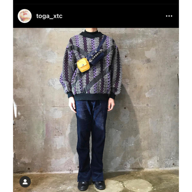 TOGA(トーガ)のTOGA XTC 古着 オーバー ニット レディースのトップス(ニット/セーター)の商品写真