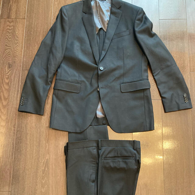 THE SUIT COMPANY(スーツカンパニー)の【yuuuuutaa様専用】SUIT COMPANY 喪服・礼服　ブラック　黒 メンズのスーツ(セットアップ)の商品写真