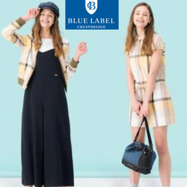 BURBERRY BLUE LABEL(バーバリーブルーレーベル)のブルーレーベル　クレストブリッジ❤️オールインワン・サロペット❤️ レディースのパンツ(サロペット/オーバーオール)の商品写真