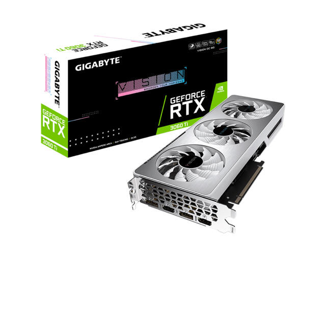 GIGABYTE GEFORCE RTX 3060ti グラフィックボードスマホ/家電/カメラ