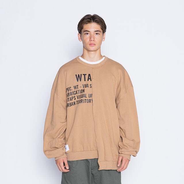 メンズWTAPS RAGS / CREW NECK / COTTON - スウェット